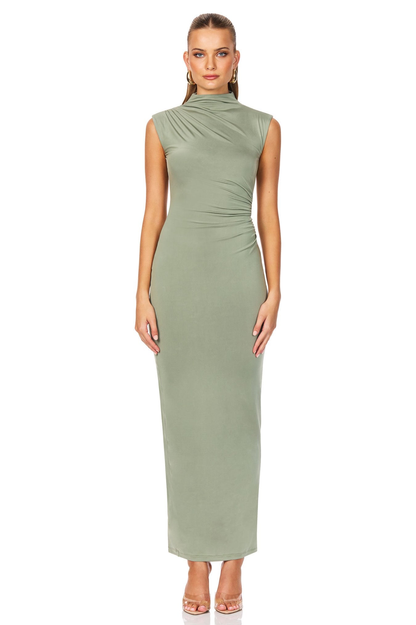 Olivia High Neck Midi - Nookie