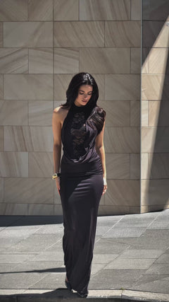 Rhianna Halter Gown