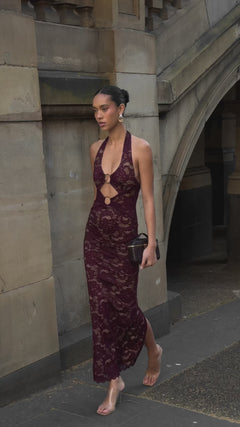 Dahlia Halter Maxi