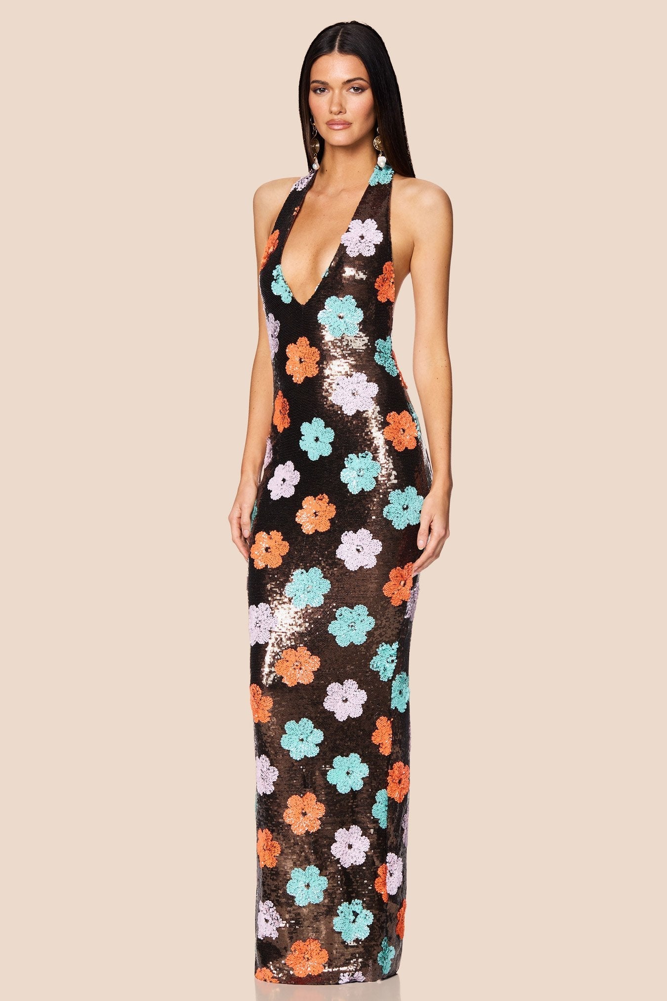 Sienna Halter Gown - Nookie