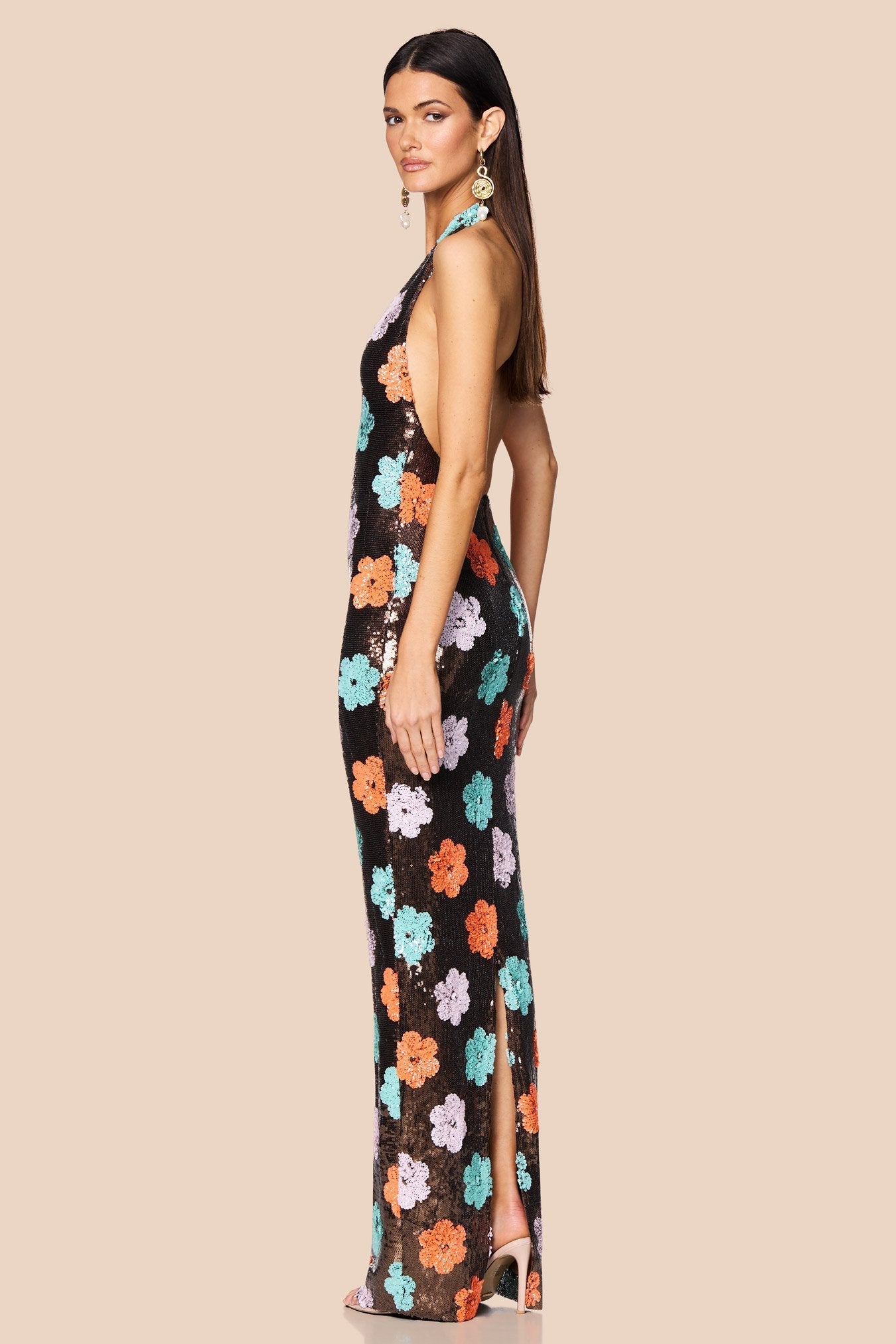 Sienna Halter Gown - Nookie