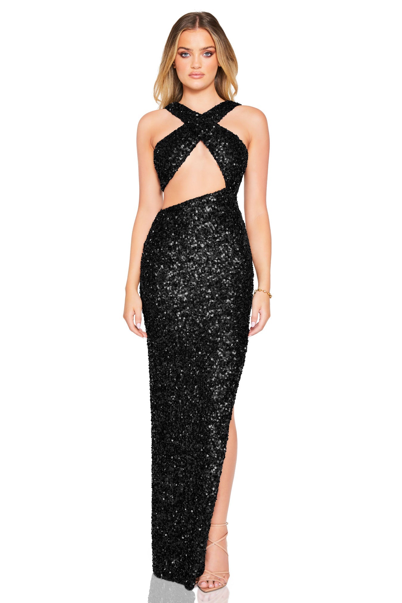 Luma Cut Out Gown - Nookie