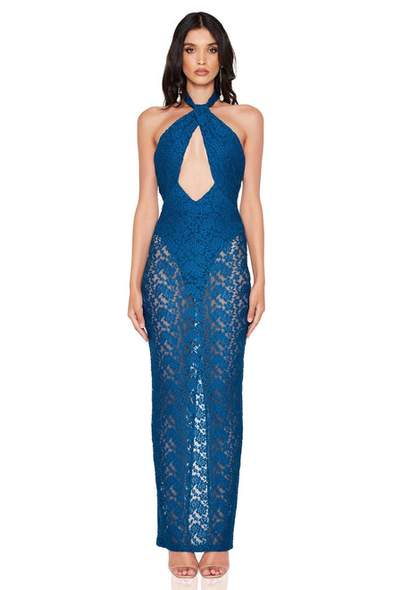 Roxana Halter Gown - Nookie